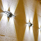 2pcs Up and Down Lamp Solar Wall Lights