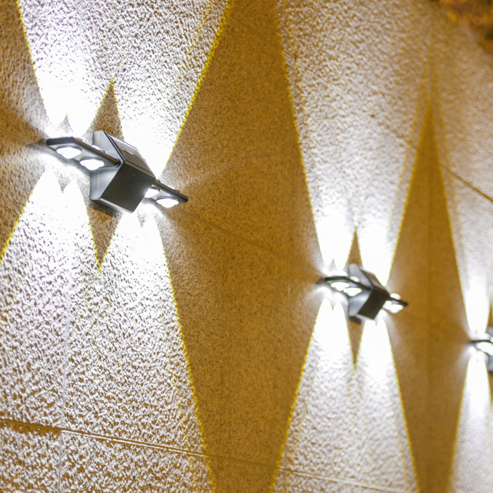 2pcs Up and Down Lamp Solar Wall Lights
