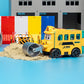 4Pcs Flip Transformable 2-in-1 Engineering Vehicle Sliding Toy Cars For Kids