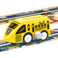 44-Piece DIY Assembling RailCar Set Puzzle Track Car Play Set RailCar Building Toys Educational Toys