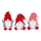 3Pcs Christmas Gnome Tableware Holder Silverware Holders Pockets Set Spoon Fork Bags