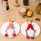 3Pcs Christmas Gnome Tableware Holder Silverware Holders Pockets Set Spoon Fork Bags