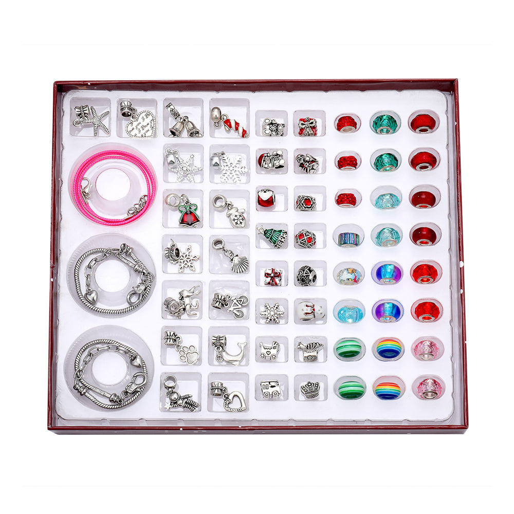 Christmas Charms Bracelet Set DIY Ornaments