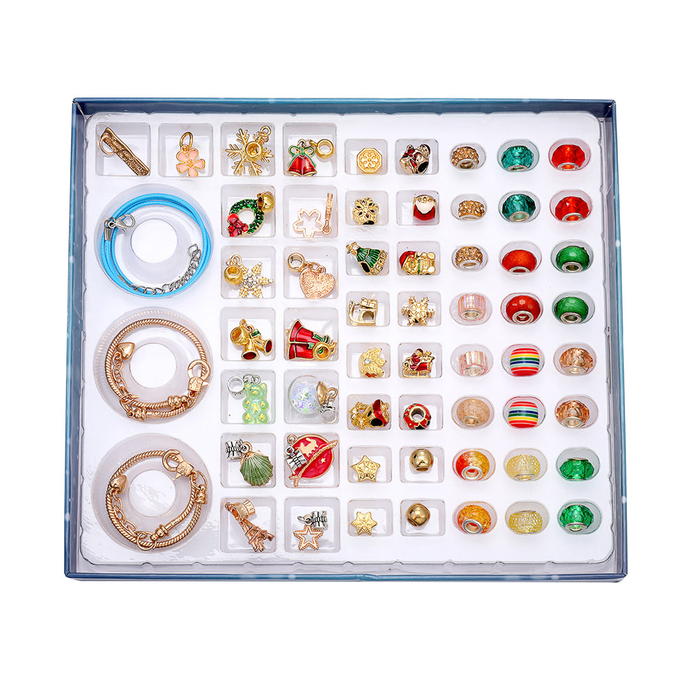 Christmas Charms Bracelet Set DIY Ornaments