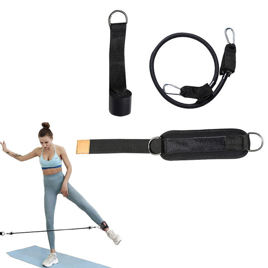 3Pcs Ankle Resistance Band Set Leg Training Resistance Band Fitness Training Equipment