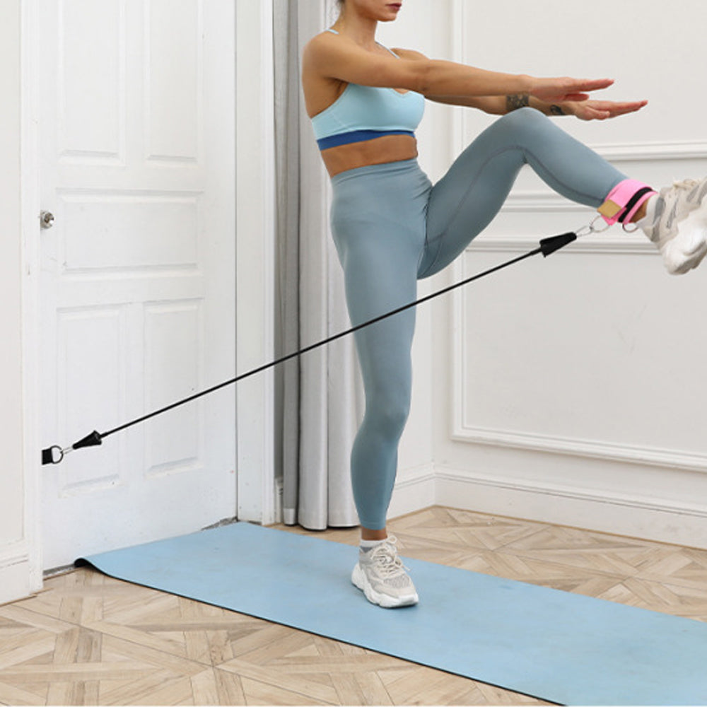 3Pcs Ankle Resistance Band Set Leg Training Resistance Band Fitness Training Equipment