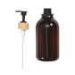 Plastic Empty-Refillable Pump Bottles Lotion Shampoo-Container