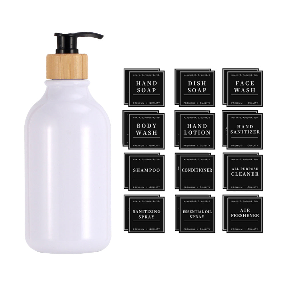 Plastic Empty-Refillable Pump Bottles Lotion Shampoo-Container