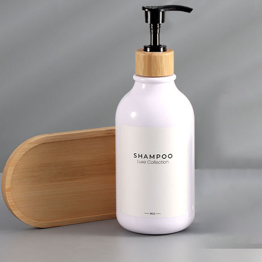 Plastic Empty-Refillable Pump Bottles Lotion Shampoo-Container