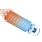 3-Piece Motivational Water Bottles Set with Time Markings