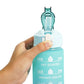 3-Piece Motivational Water Bottles Set with Time Markings