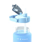 3-Piece Motivational Water Bottles Set with Time Markings