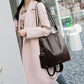 Women PU Leather Anti-theft Travel Backpack