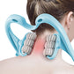 6-Roller Hand Neck Shoulder Massager Handheld Massager