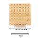 Crochet Blocking Board with 8 Rod Pins for Knitting and Crocheting