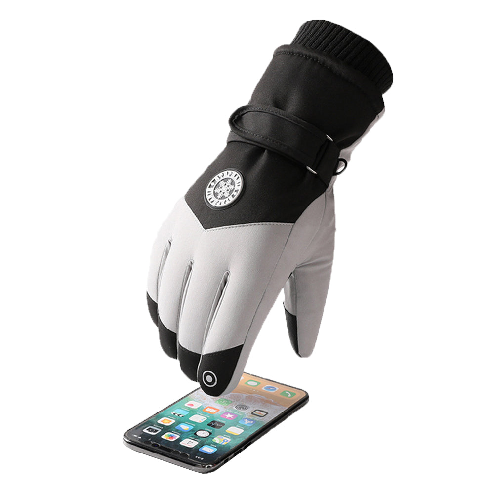 Warm Plush Touch Screen Winter Ski Gloves Snow Gloves Riding Gloves-For Women