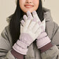 Warm Plush Touch Screen Winter Ski Gloves Snow Gloves Riding Gloves-For Women