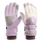 Warm Plush Touch Screen Winter Ski Gloves Snow Gloves Riding Gloves-For Women