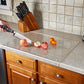 Clear Acrylic Anti-Slip Cutting Board with Edge for Kitchen Counter
