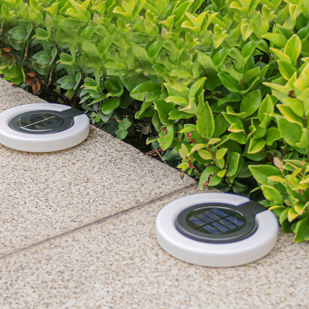 4Pcs 17LEDs Solar Power Ground Lights