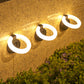 4Pcs 17LEDs Solar Power Ground Lights