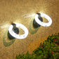 4Pcs 17LEDs Solar Power Ground Lights