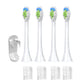 4Pcs Replacement Toothbrush Heads Electric Compatible with Philips