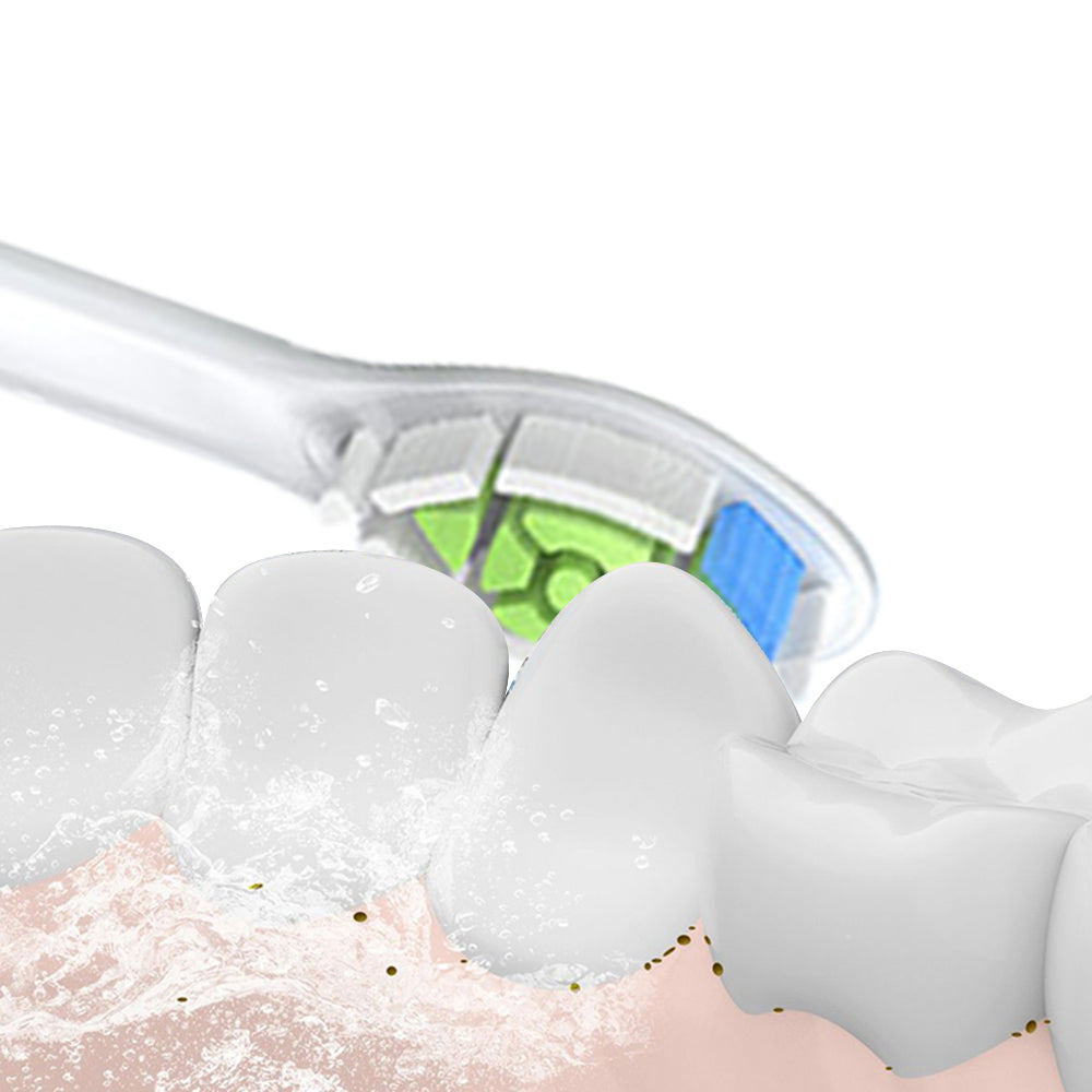 4Pcs Replacement Toothbrush Heads Electric Compatible with Philips