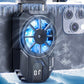 Universal Mobile Phone Cooler Radiato with Temperature Display for iPhone/Android Game Cooling Fan