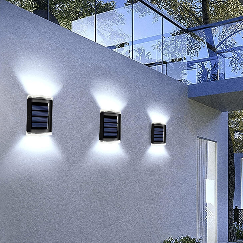 4 Pcs Solar Wall Lights
