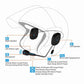 Motorcycle Helmet Bluetooth Headset Outdoor
