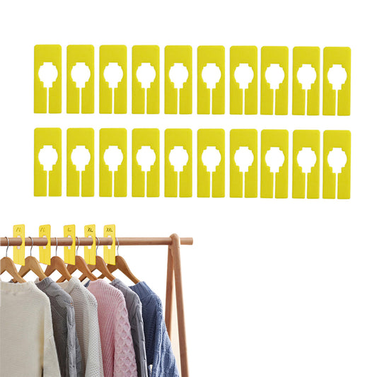 20Pcs Reusable Closet Rack Clothing Hanger Dividers