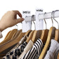 20Pcs Reusable Closet Rack Clothing Hanger Dividers