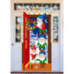Christmas Santa Door Covers Xmas Wall Decor-Dwarfs