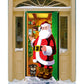 Christmas Santa Door Covers Xmas Wall Decor-Santa Claus