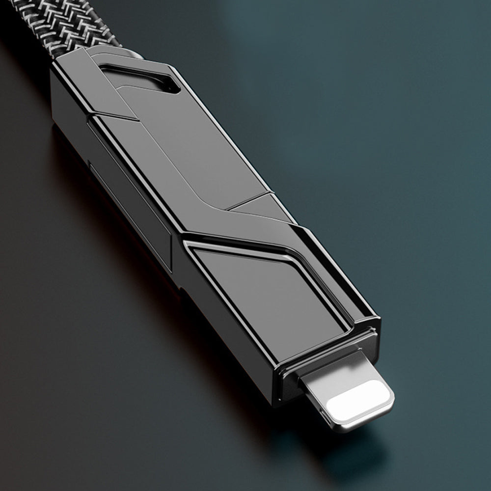 4-in-1 USB Cable Lightning Cable Charger Cord