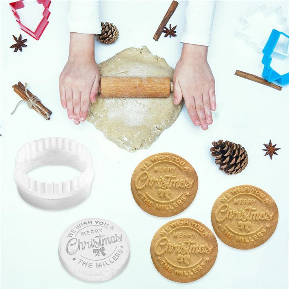 Christmas Cookie Stamp Cookie Mold