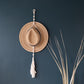Bohemian Women Macrame  Hat Rack Organizer-1 Layer