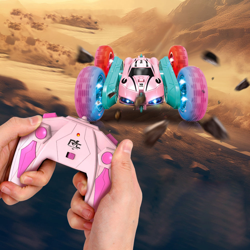 4WD Remote Control Double-Sided Rotation Car Toy