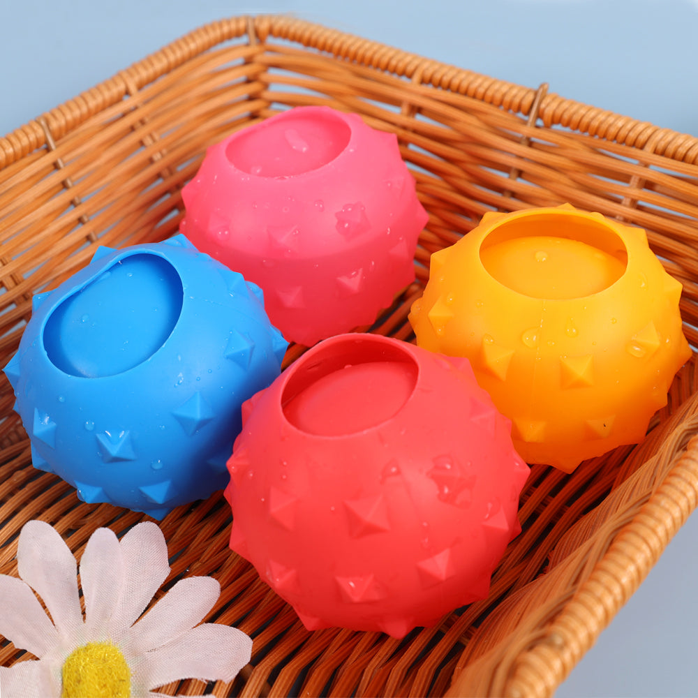16Pcs Reusable Quick Fill Water Balloons Bombs Water Fight Toy for Kids Adults-Raised Points Ball