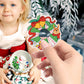 15Pcs Christmas DIY Dot Drill Decorative Painting Keychain Pendant Gift-Bell