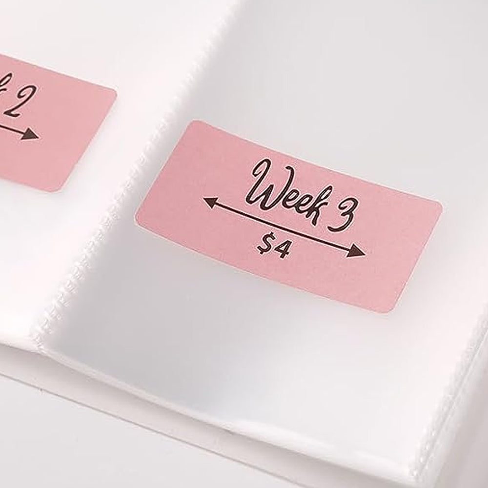 Savings Challenges Binder Budget Book Planner for Kids