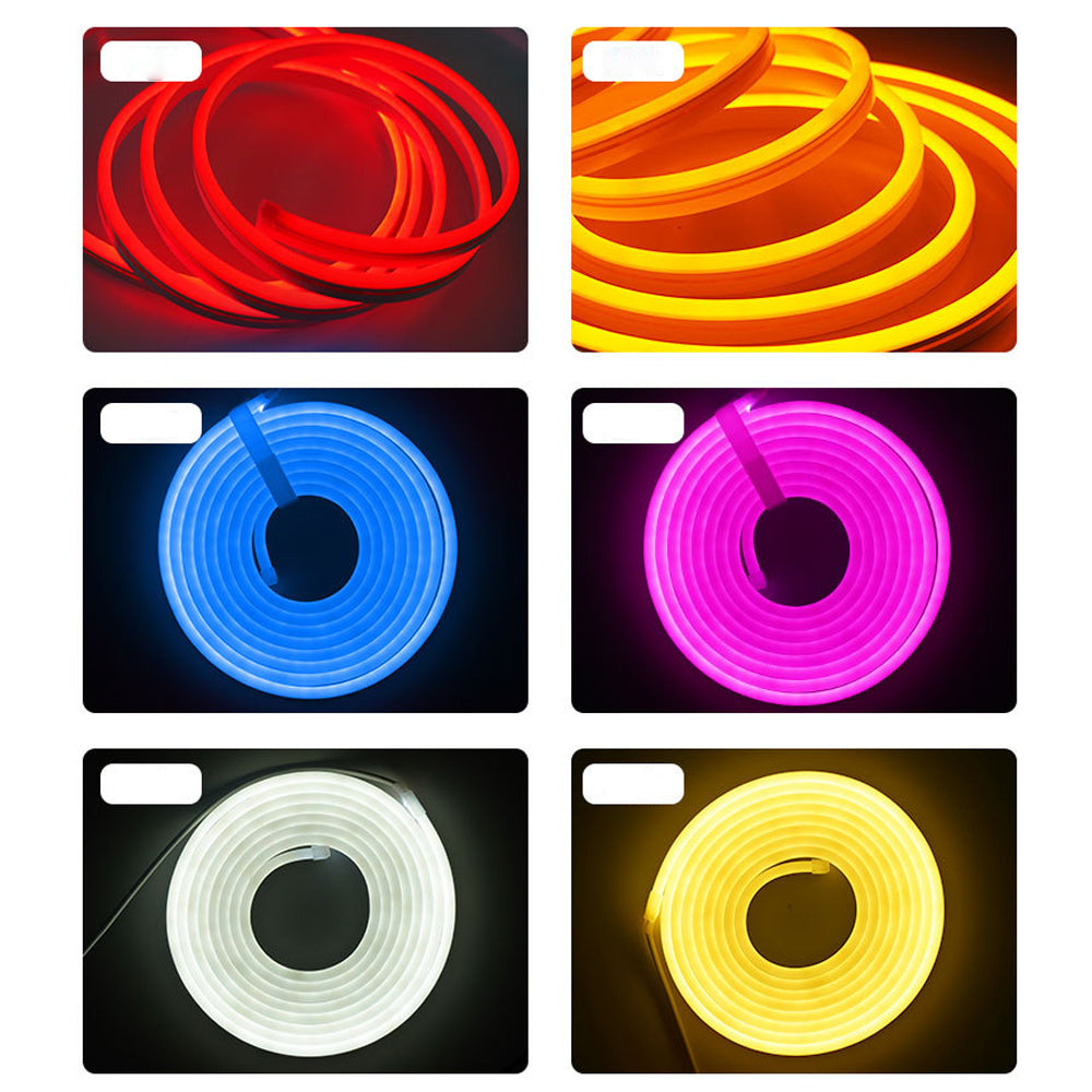3M LED Strip Neon Flex Rope Light Water Resistant DC 5V Outdoor Lighting