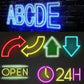 3M LED Strip Neon Flex Rope Light Water Resistant DC 5V Outdoor Lighting