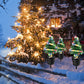 Solar Christmas Tree Light Garden Stakes Lights Tabletop Christmas Decor