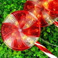 4pcs Christmas Solar Lollipops Cane Light For Outdoor Lawn