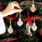 12pcs Mini Colorful Glass Sun Catcher For Christmas Tree Decorations-Multicolour