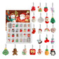 22pcs DIY Necklaces Bracelets Christmas Advent Calendar Ornaments Set for Women Girls-Christmas