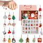 22pcs DIY Necklaces Bracelets Christmas Advent Calendar Ornaments Set for Women Girls-Christmas