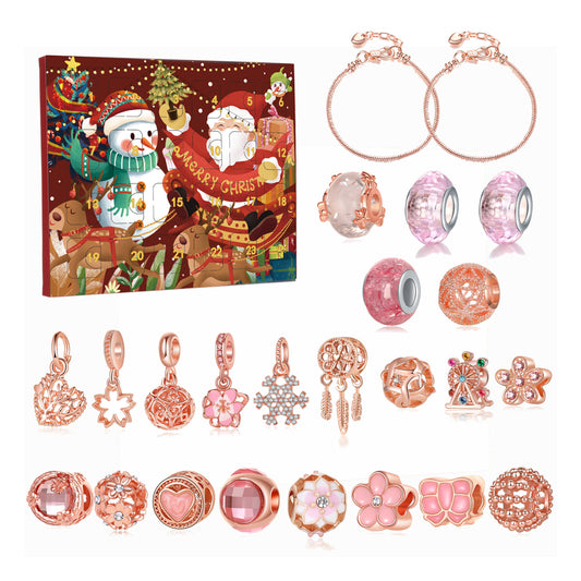 Christmas Charm Bracelet Advent Calendar DIY Jewellery Se